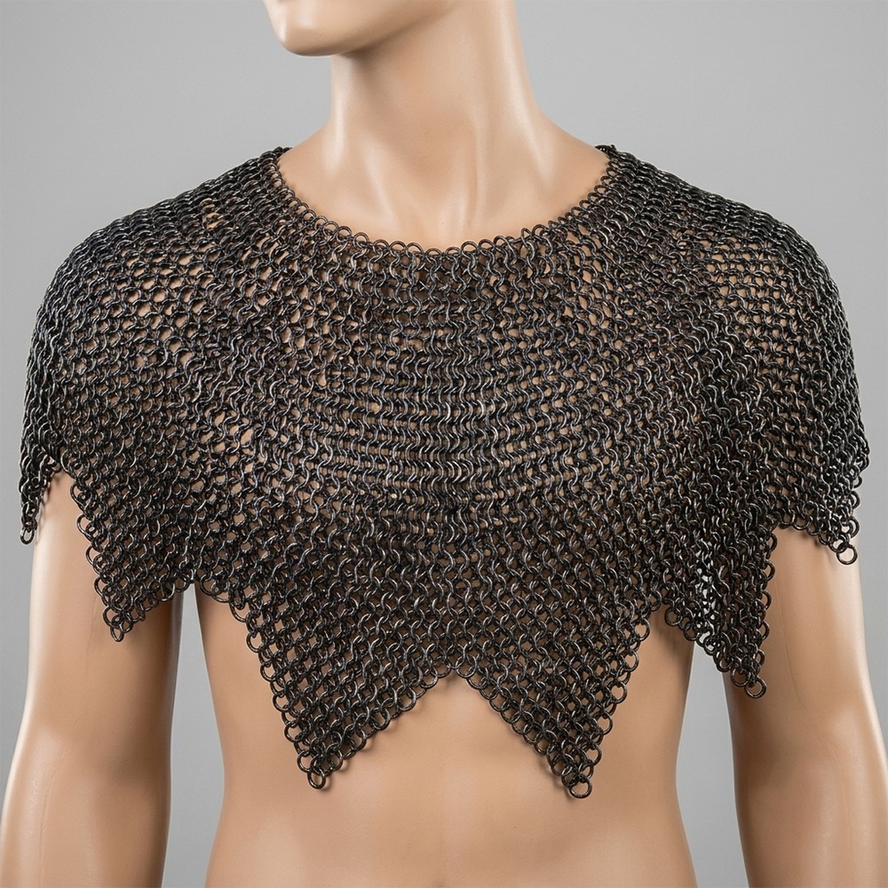 Chainmail Collar Chainmail Aventail 9mm Round Ring
