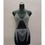 Chainmail Top with Skirt Set