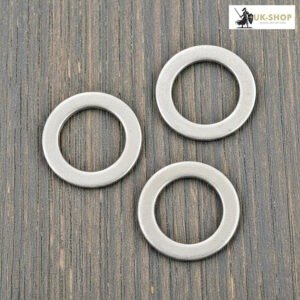 Chainmail Loose Flat Rings 17 gauge 6mm 8mm 9mm Ring Diameter