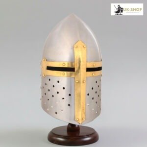 Sugarloaf Helmet 1.2MM Steel With Leather Liner