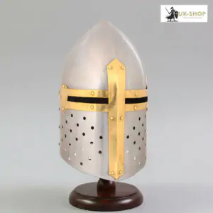 Sugarloaf Helmet 1.2MM Steel With Leather Liner