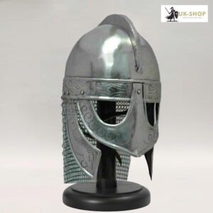 Viking Helmet 1.2MM Steel with Chainmail Aventail