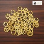 Chainmail Brass Flat Rings