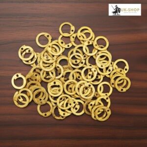 Chainmail Brass Flat Rings