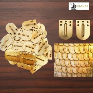 Brass Scale Lorica Squamata Loose Scales for Repair your Lorica Armor
