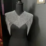 Chainmail Collar Aluminium 10MM - 16Gauge Butted Ring