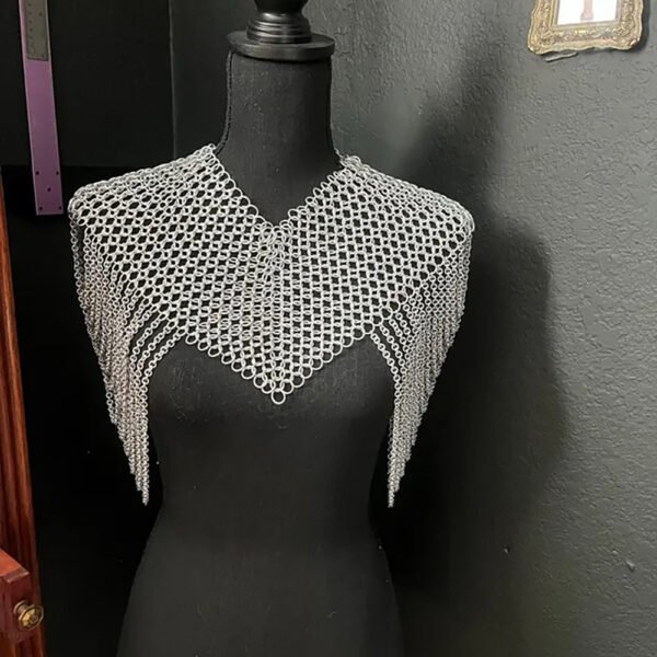 chainmail collar Chainmail Collar Aluminium 10MM - 16Gauge Butted Ring