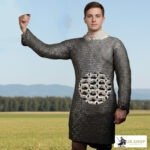 chainmail hauberk 8mm flat