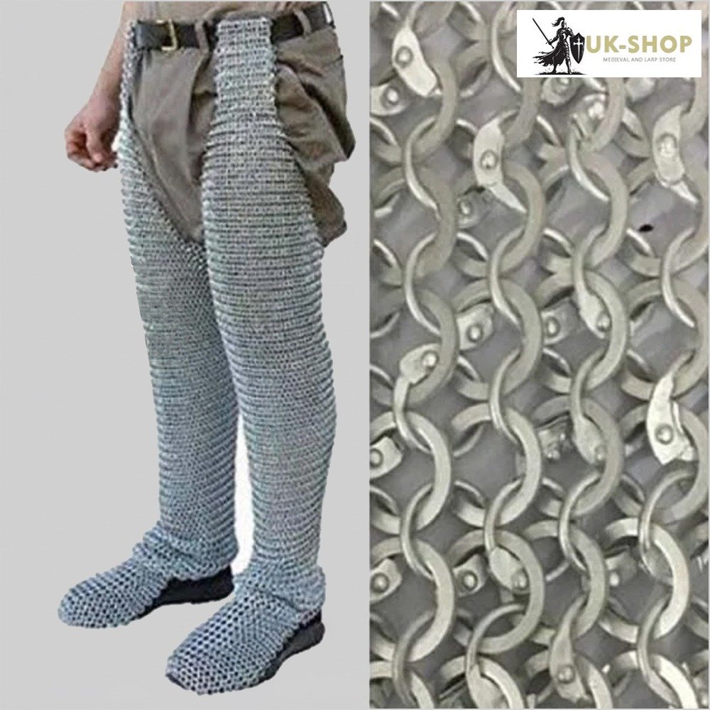 chainmail legging round ring rww Chainmail Chausses