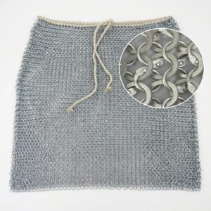 Aluminum Chainmail Skirt 9mm Round Ring