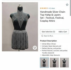 Chainmail Skirt with Top