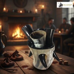 Viking Drinking Horn Shot Set