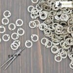 Chainmail Flat Rings with Round Rivets