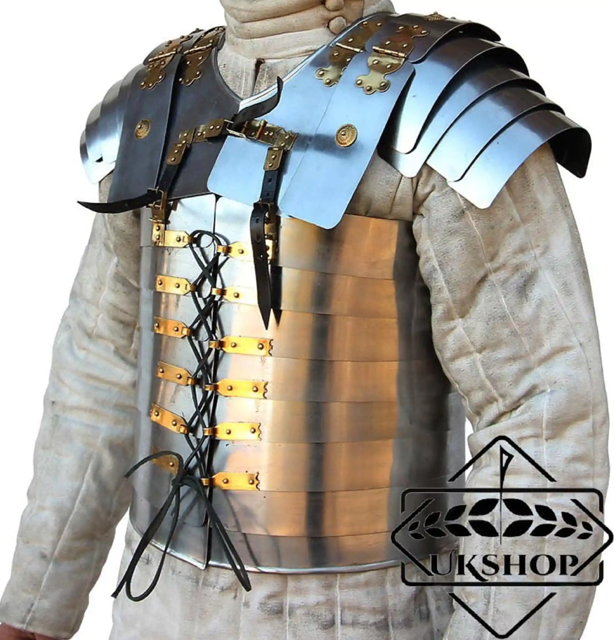 il fullxfull.2240194724 mnag 1 Lorica Segmentata 18g Stainless Steel Rust Proff