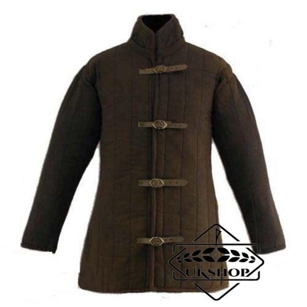 Medieval Gambeson Thick Padded Coat Aketon Jacket Armor, Thanksgiving gift