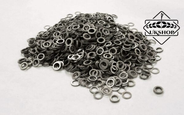 Chainmail Rings - Mild Steel Solid Flat Rings - 17 gauge | 6 mm | 7 mm | 8 mm |9 mm | 10 mm for chainmail, Thanks giving gift