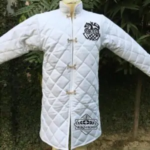 Sleipnir 8-Legged Horse Viking Embroidered gambeson | Long Sleeves gambeon, Thanks giving gift