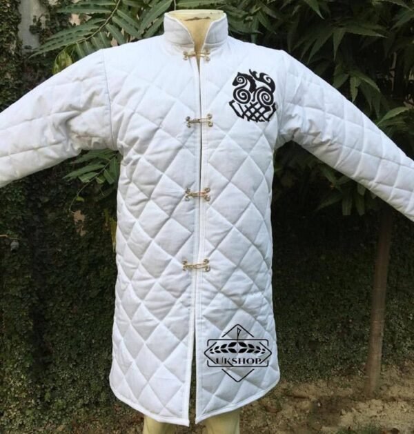 il fullxfull.2592531679 15y6 1 Sleipnir 8-Legged Horse Viking Embroidered gambeson | Long Sleeves gambeon, Thanks giving gift