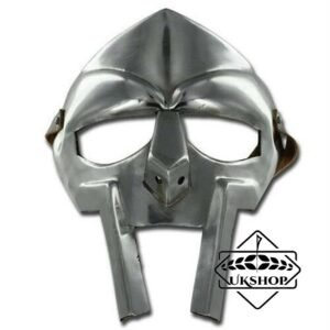 Gladiator Mask, MF Doom Helmet, Helmet, Medieval Helmet, Viking Helmet, Crusader Helmet, Corinthian Helmet, Knight Helmet, Roman Helmet, Mandalorian Helmet