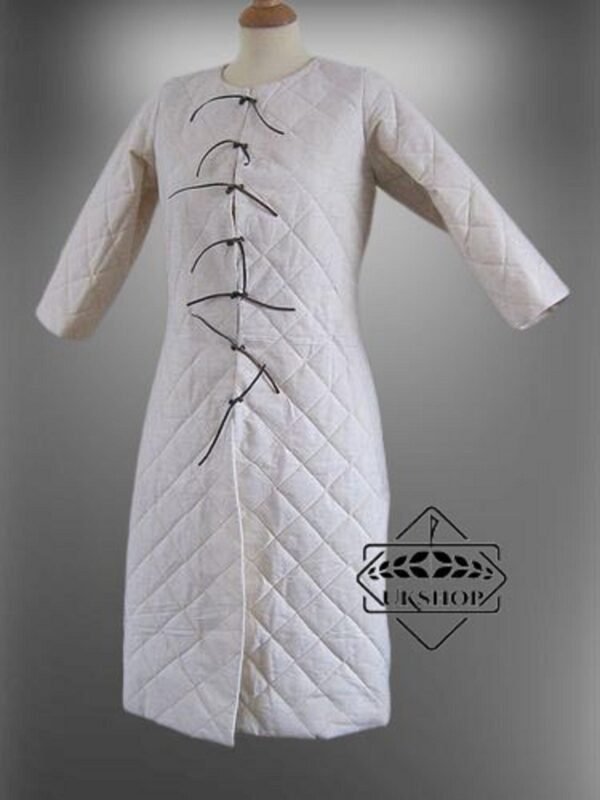 il fullxfull.3156622647 904i scaled White Gambeson The XI-XV Centuries | Renaissance Gambeson, Thanks giving gift