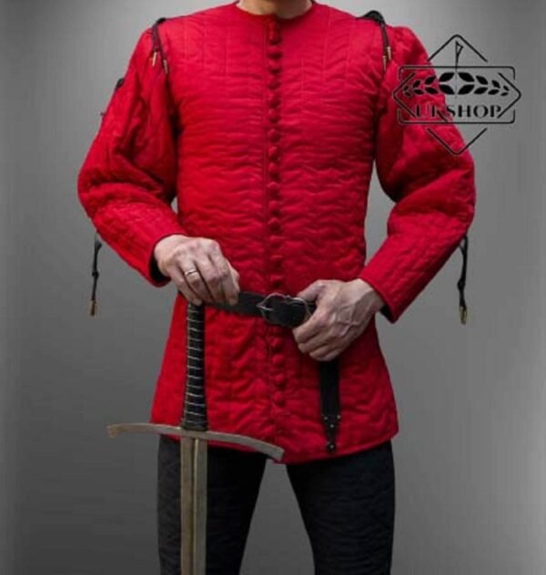 Padded Long Sleeve Gambeson Costume, Thanks giving gift