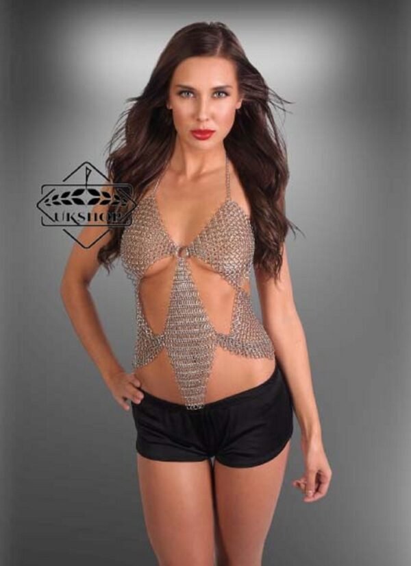 il fullxfull.3270151802 okxd scaled Chainmail Bra top for female, Thanks giving gift