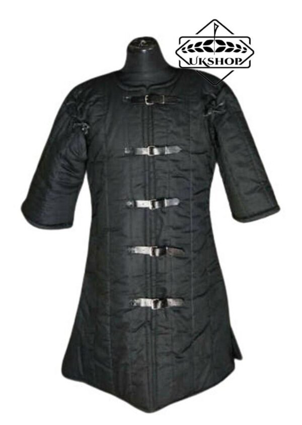 il fullxfull.3276478397 59pq scaled Medieval Gambeosn With Removable Short Sleeves, Medieval Gambeson For SCA Larp, Thanks giving gift