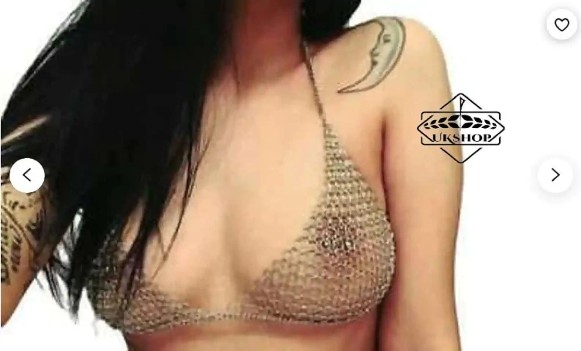 Butted Aluminium Sexy Bra, Sexy Bra, Sexy top, Handmade gift