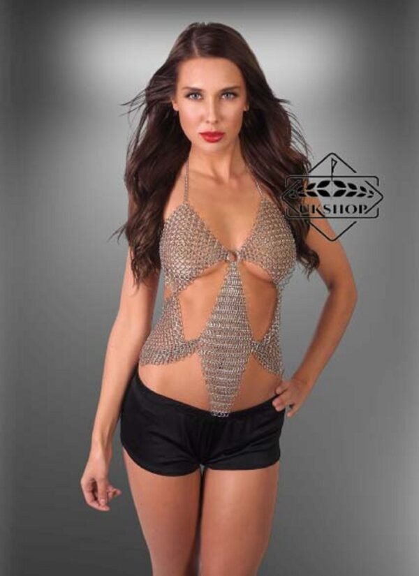 il fullxfull.3317832885 jwsm scaled Chainmail Bra top for female, Thanks giving gift