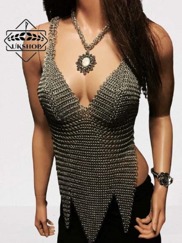 il fullxfull.3345709806 74nm scaled Sexy Chainmail top, Aluminium Butted chainmail bra, Handmade gift