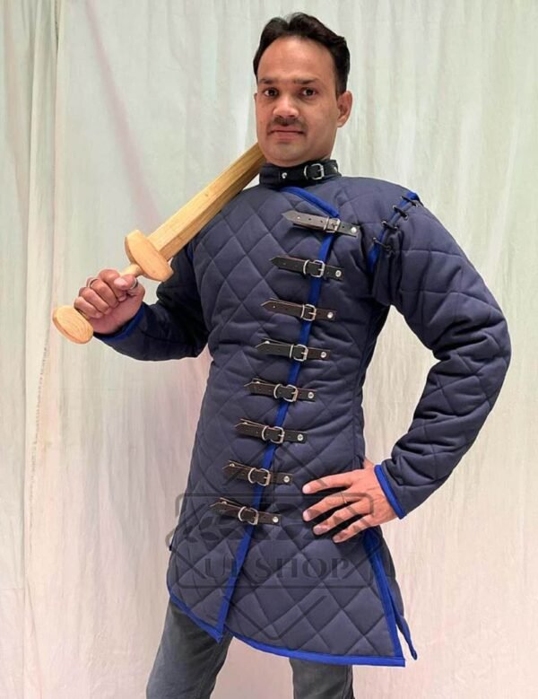 il fullxfull.4424671408 jxzc scaled Medieval Costume Gambeson, Thick Padded Medieval Gambeson, Thanks giving gift