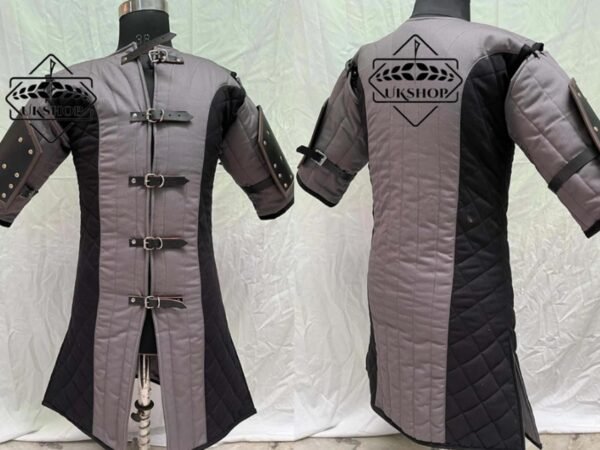 Medieval Costume Gambeson Free Leather Arm, Thanks giving gift