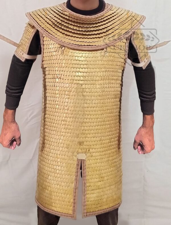 il fullxfull.4847893321 hc0d scaled Roman Lorica Squamata, Brass Scale Armor | Roman Armor, Thanks giving gift