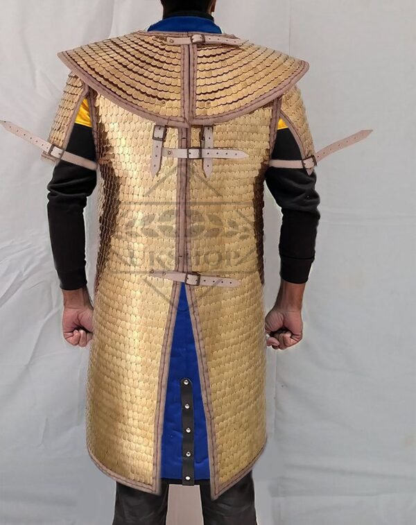 Roman Lorica Squamata, Brass Scale Armor | Roman Armor, Thanks giving gift