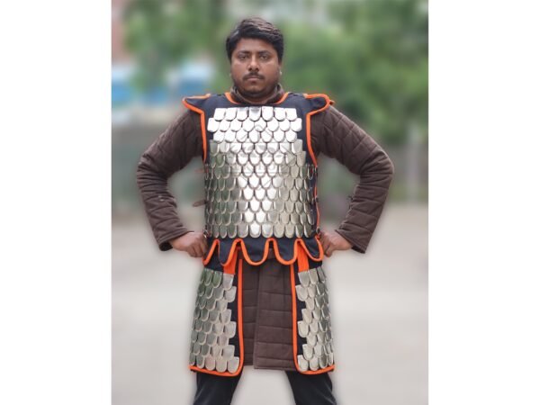 Steel Scale Armour LARP Costume, Scale Armor, Thanks giving gift