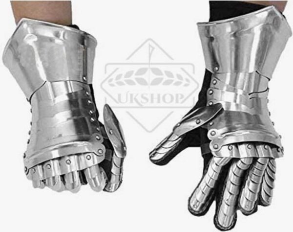 il fullxfull.4917824165 rgv9 1 Medieval Gauntlets Steel With Leather Gloves Inside