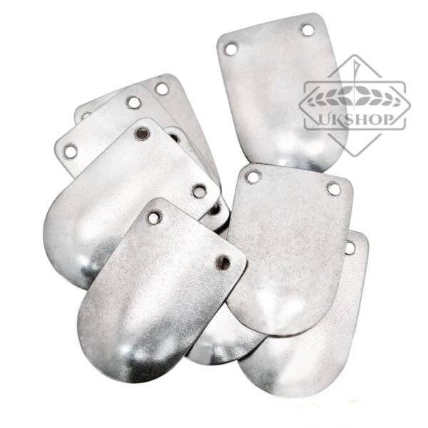 Steel Loose Lamellar Scales - Viking Historical DIY Lamellar Armor Plates for Reenactment Costume 5.8 X 3.8cm, Thanks giving gift