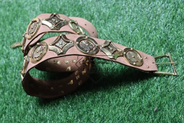 il fullxfull.4960127566 8jya 1 Medieval Belt - IV | Made up of Brass With Natural Leather, Thanks giving gift