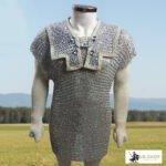 Chainmail Lorica Hamata Aluminium 10MM Round Riveted Every Ring Light Weight