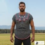 Roman Lorica Hamata, 6mm Round Riveted with Solid Ring