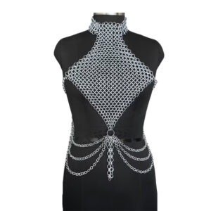 Chainmail Top With Waist Belt
