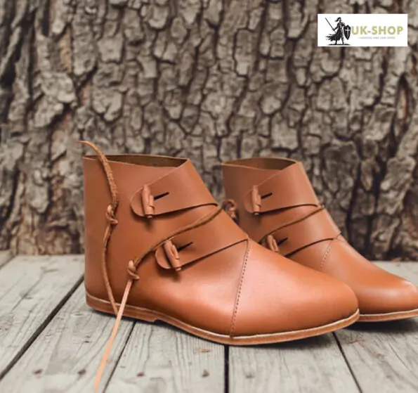 Viking Toggle Leather Shoes