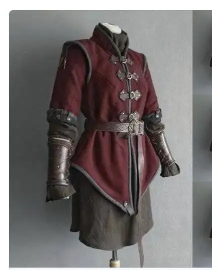 Fair Outfits Fair Outfits Medieval Gambeson Cotton Padded Doublet Aketon Jacket