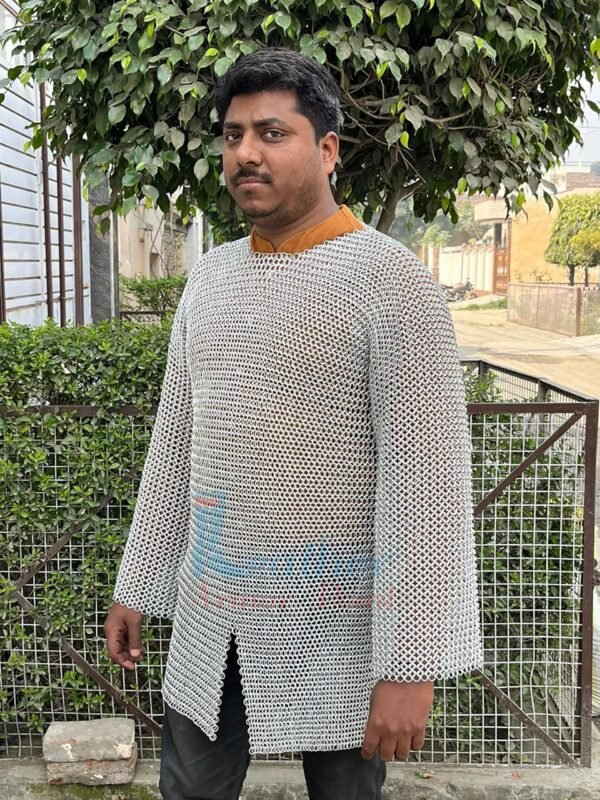 Chainmail Shirt 10MM - 16 Gauge Aluminum Butted Rings