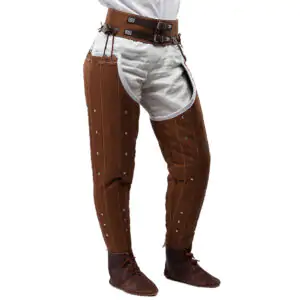 Medieval Cotton Chausses with Belt