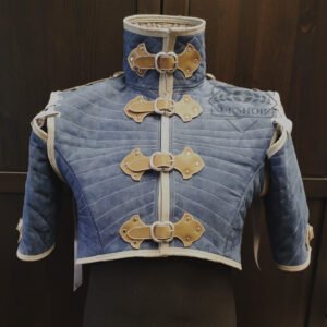 Medieval Gambeson Short Doublet with Half Sleeves