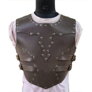 Leather Breastplate For Larp & Cosplay