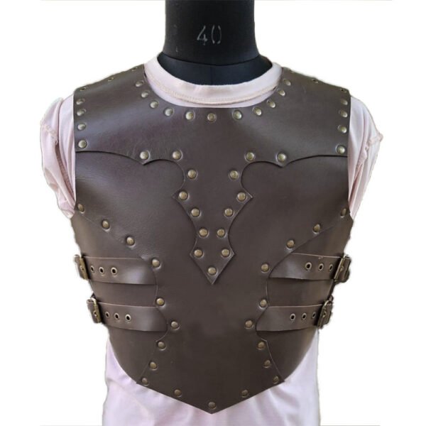 Leather Breastplate For Larp & Cosplay