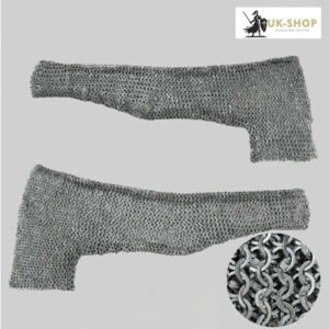 Chainmail Voider – 9MM Flat Ring Wedge Riveted With Solid Ring Mild Steel