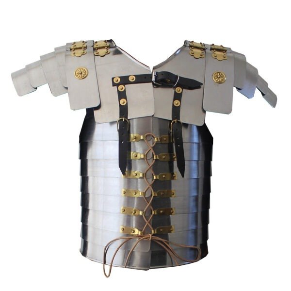 Lorica Segmentata armor 5 1 Lorica Segmentata Armour - Silver